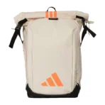 Mochila Adidas Multigame 3.5 Blanco Naranja 2026
