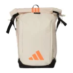 Mochila Adidas Multigame 3.5 Blanco Naranja 2026
