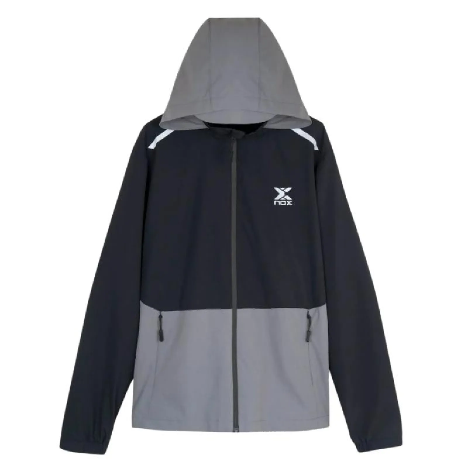 CAMPERAS NOX ROMPEVIENTO NEGRO Campera NOX Rompeviento Negro - Imagen 1