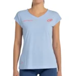 Remera Bullpadel Delfi Brea 25I Azul Celeste