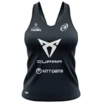 Remera Bullpadel Delfi Brea Premier Padel Brete Negro