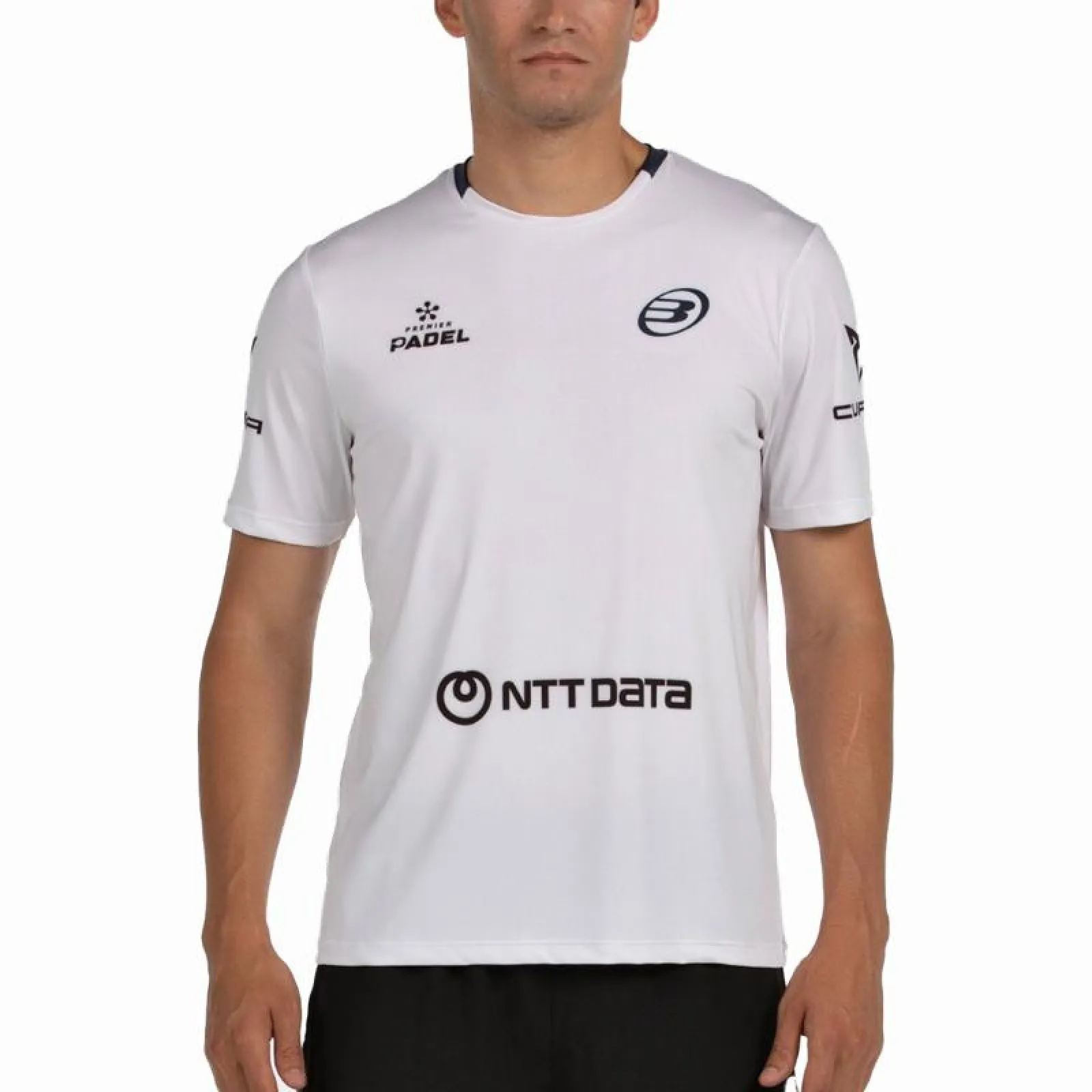 REMERAS BULLPADEL JUAN TELLO PREMIER PADEL LILI BLANCO Remera Bullpadel Juan Tello Premier Padel Lili Blanco - Imagen 1