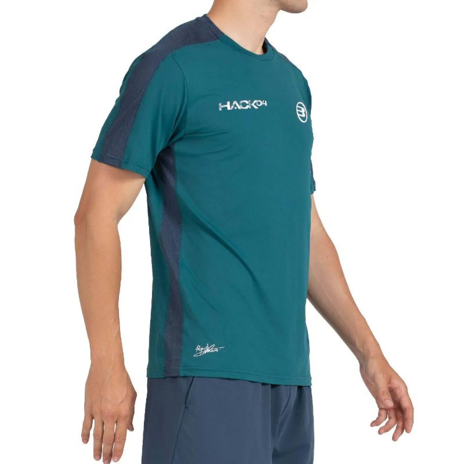 REMERAS BULLPADEL PAQUITO NAVARRO 25I VERDE OSCURO Remera Bullpadel Paquito Navarro 25I Verde Oscuro - Imagen 1