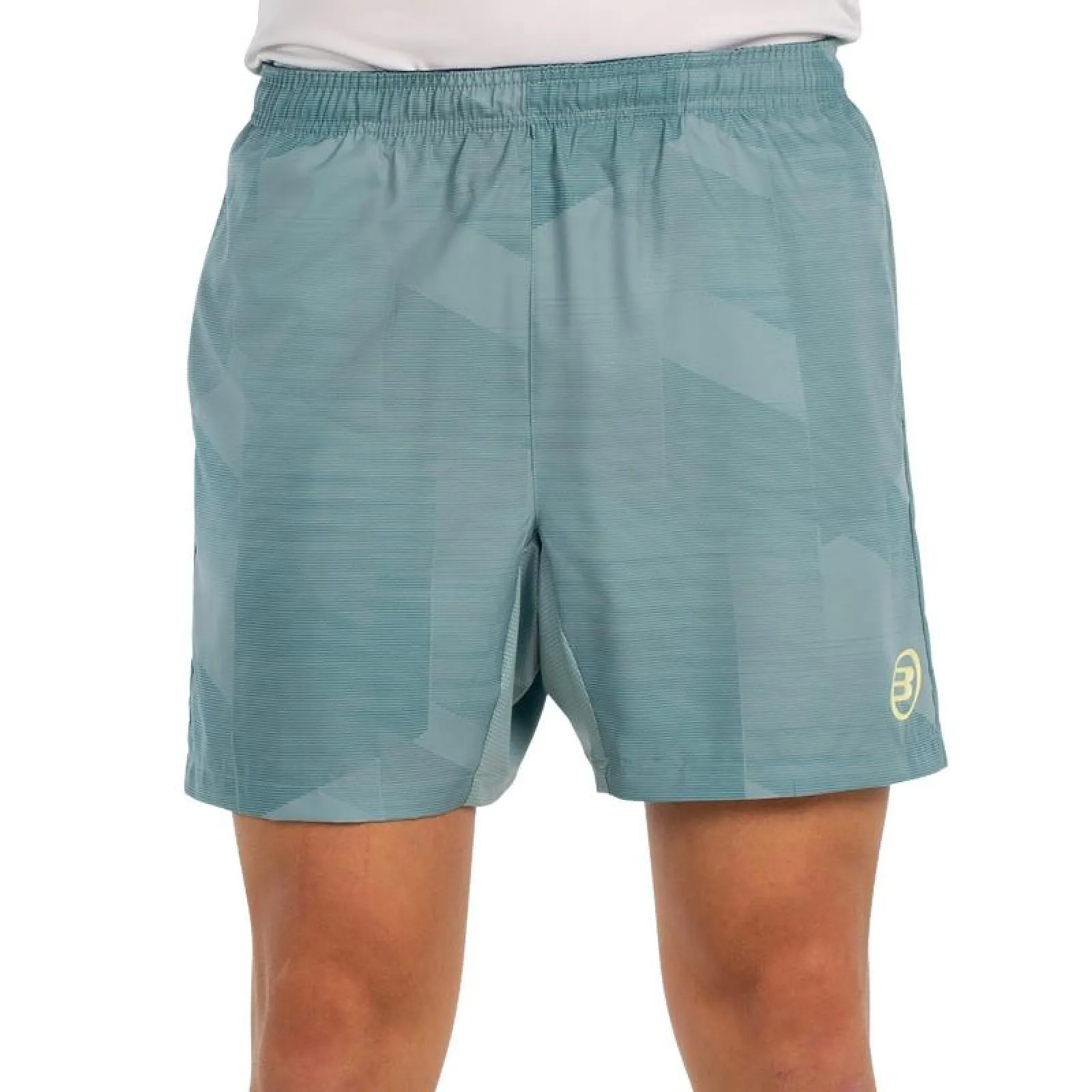 SHORTS BULLPADEL LLENO VERDE AZULADO Short Bullpadel Lleno Verde Azulado - Imagen 1