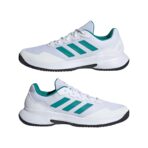 Zapatillas Adidas Gamecourt 2.0 Verde - Imagen 7